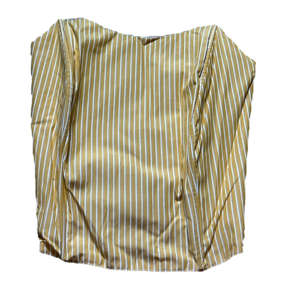 CP Company Women’s Striped Yellow Corset Top